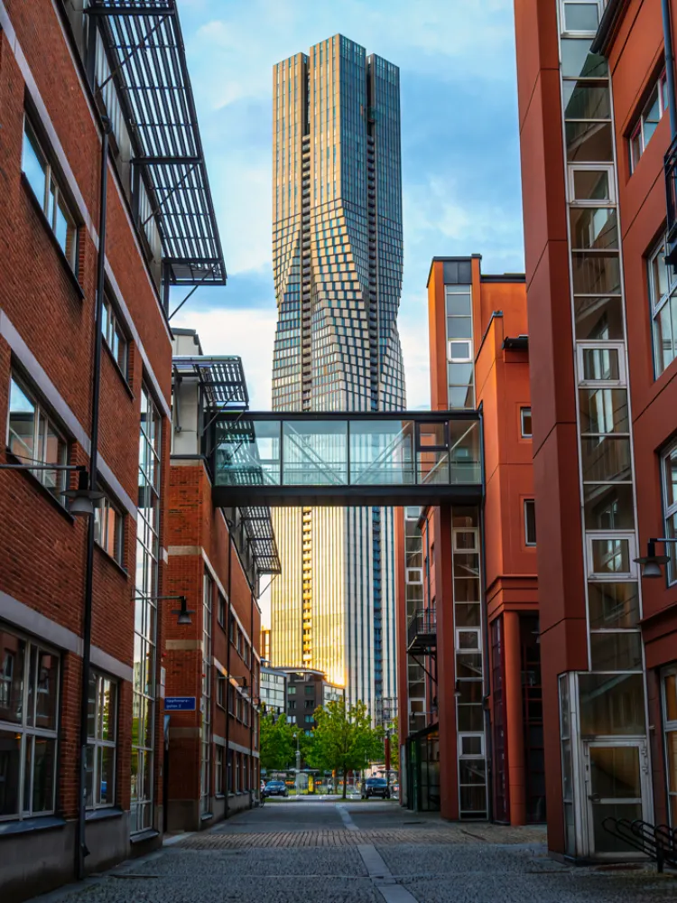 Lindholmen innovation district and Karlatornet in background
